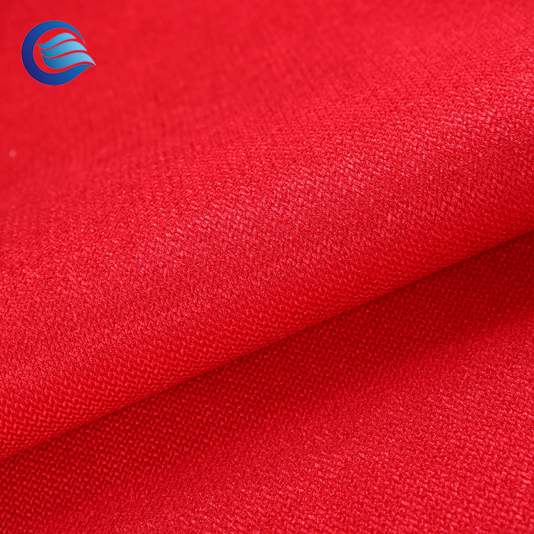  100% polyester linen 3pass blackout fabric for roller blind ZC1C002   